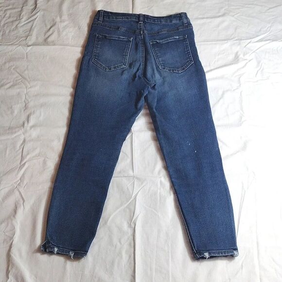 Vanilla Star Real Cheeky High Rise Ripped Distressed Jeans Size 29/ 9 - Picture 8 of 14